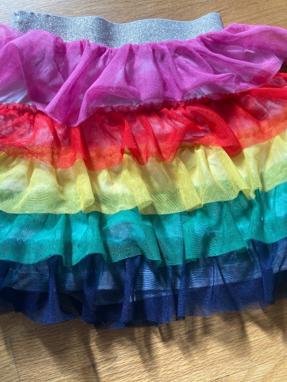 Adorable Hanna Andersson Rainbow Ruffle Skirt